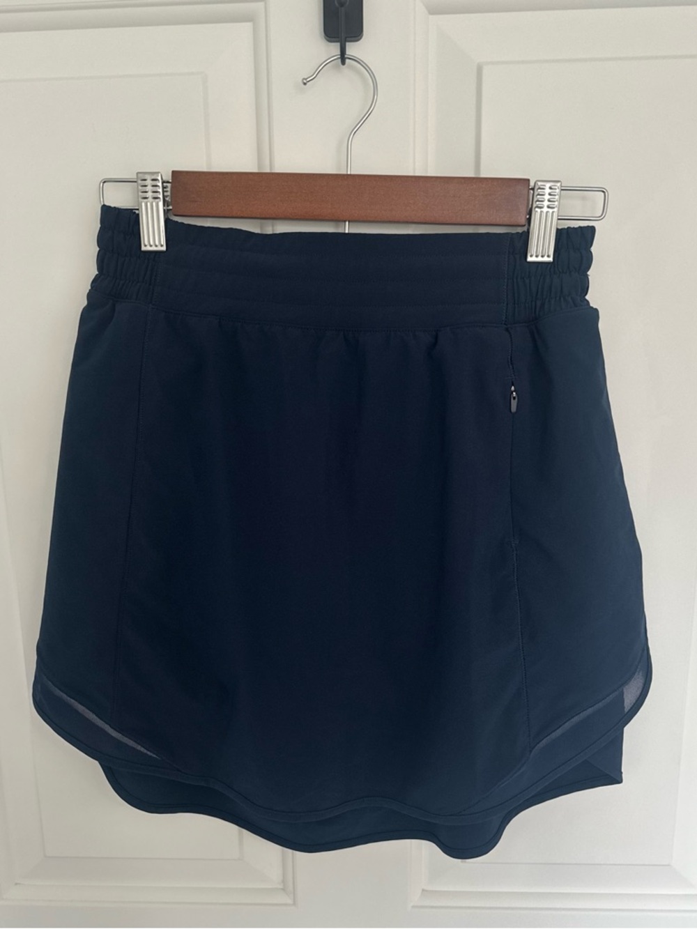 Lululemon hotty hot high-rise skirt *long | navy